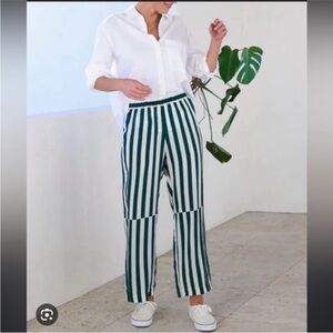 AYR The Flow State Silk Blend Wide Leg Pants